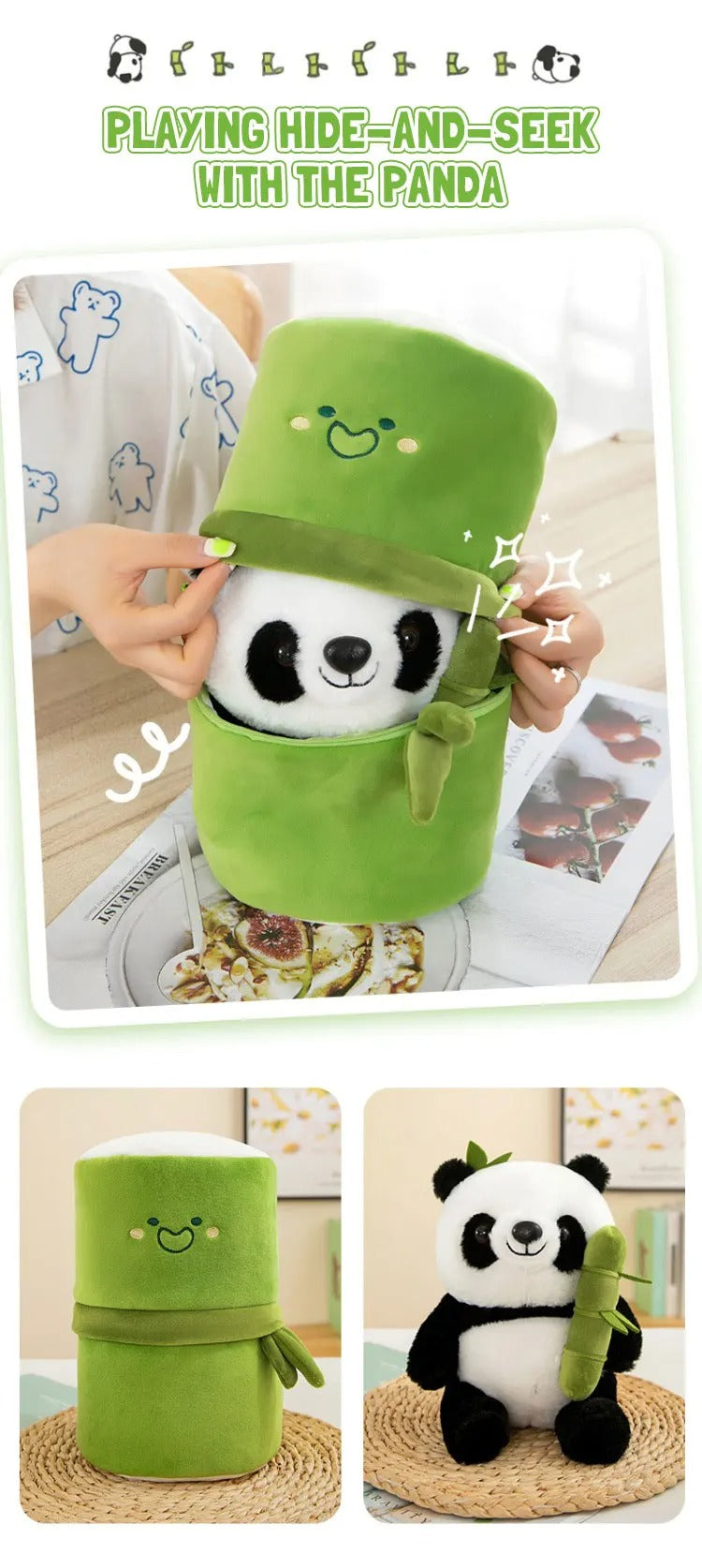 KefiCo™ Bamboo Panda