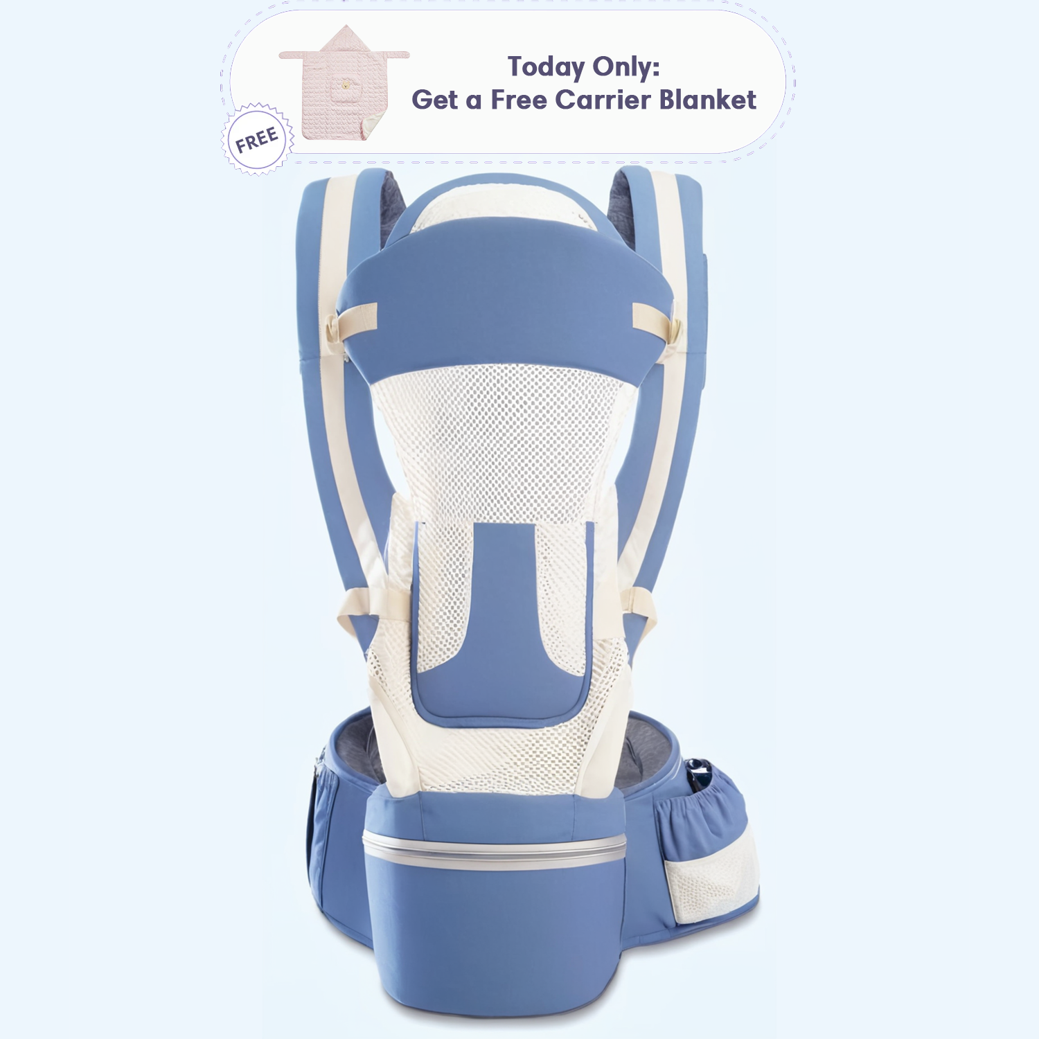 3-in-1 Baby Carrier + Carrier Cover